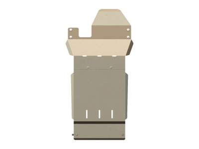 Защита КПП и РК Шериф алюминий 5 мм для Land Rover Defender 90/110 2004-2011