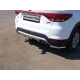 Фаркоп ТСС, шар E нержавеющий для Kia Rio X-line 2017-2020