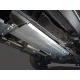Защита бака ТСС алюминий 4 мм для Mercedes-Benz X-Class 2018-2021