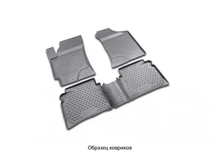 Коврики в салон Element полиуретан серые 4 штуки на Volkswagen Tiguan № NLC.51.21.211k