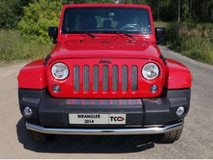 Защита переднего бампера 76 мм для Jeep Wrangler 5D № JEEPWRAN5D(3.6)14-01